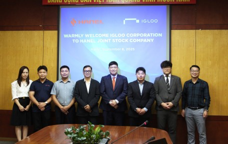 HANEL TIẾP ĐÓN VÀ LÀM VIỆC VỚI TẬP ĐOÀN IGLOO – HÀN QUỐC